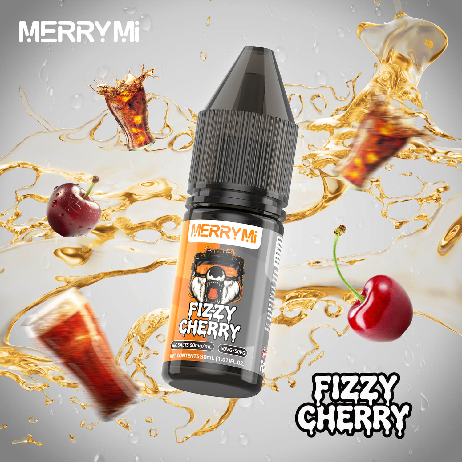 Fizzy Cherry - olejek do e papierosa MERRYMI