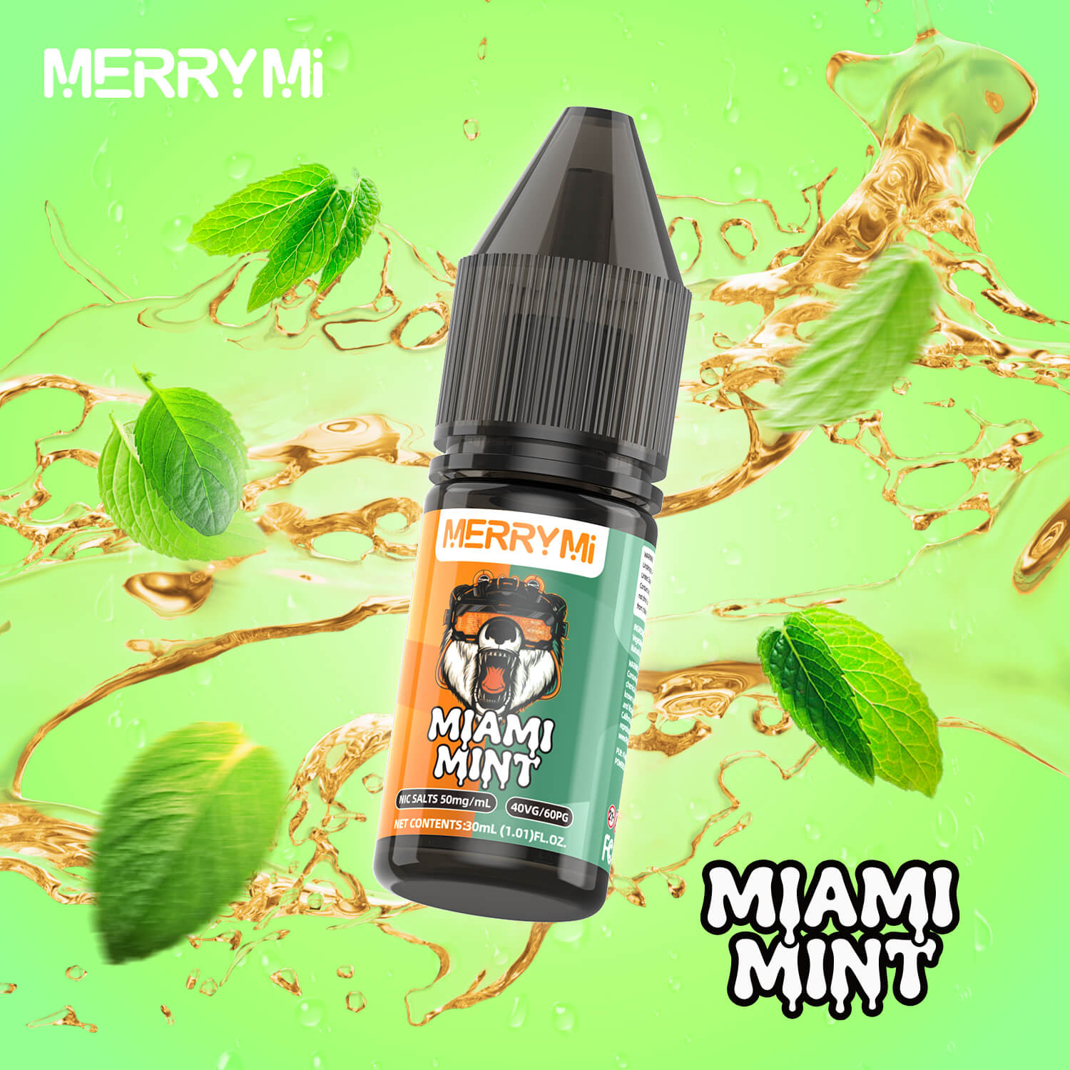 Miami Mint - olejek do e papierosa MERRYMI