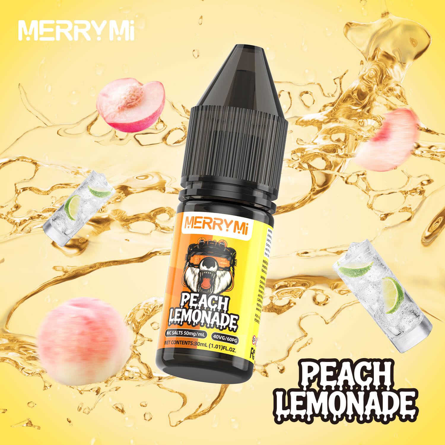 Peach Lemonade - olejek do e papierosa MERRYMI